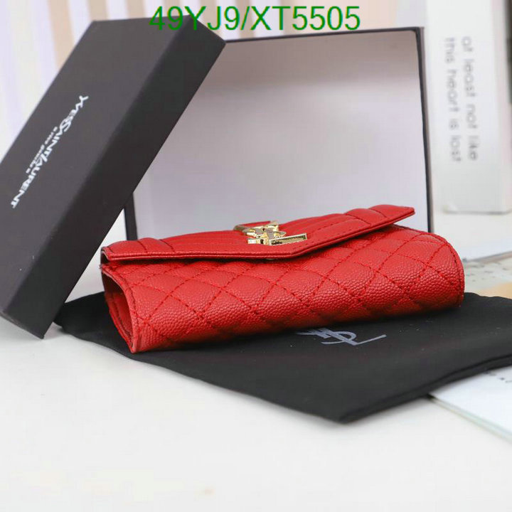 YSL Bag-(4A)-Wallet-,Code: XT5505,$ 64USD