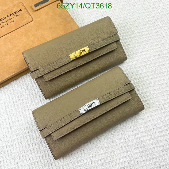 Hermes Bag-(4A)-Wallet- Code: QT3618 $ 85USD