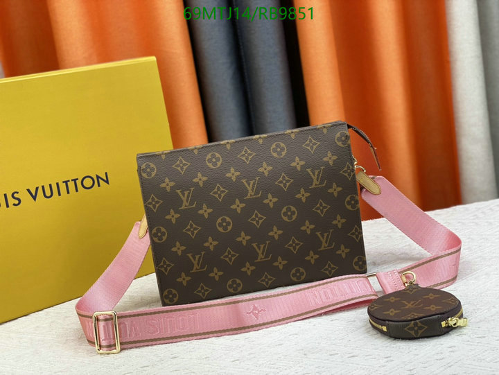 LV Bag-(4A)-Pochette MTis Bag-Twist- Code: RB9851 $ 90USD