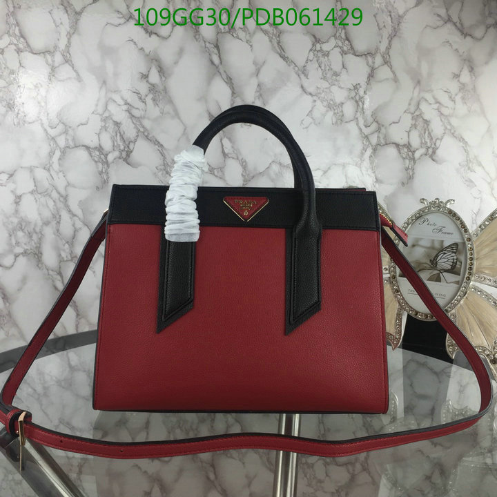 Prada Bag-(4A)-Handbag-,Code:PDB061429,$ 142USD
