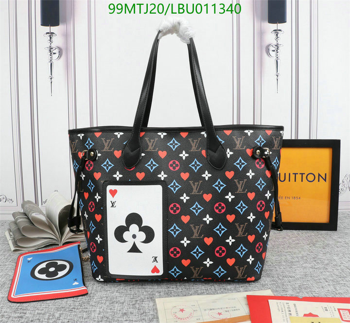 LV Bags-(4A)-Neverfull-,Code: LBU011340,$ 129USD