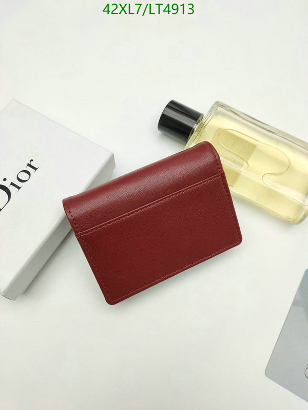 Dior Bags-(4A)-Wallet- Code: LT4913 $ 55USD