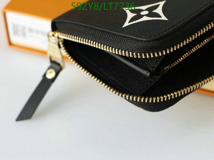 LV Bags-(4A)-Wallet-,Code: LT7736,$ 77USD