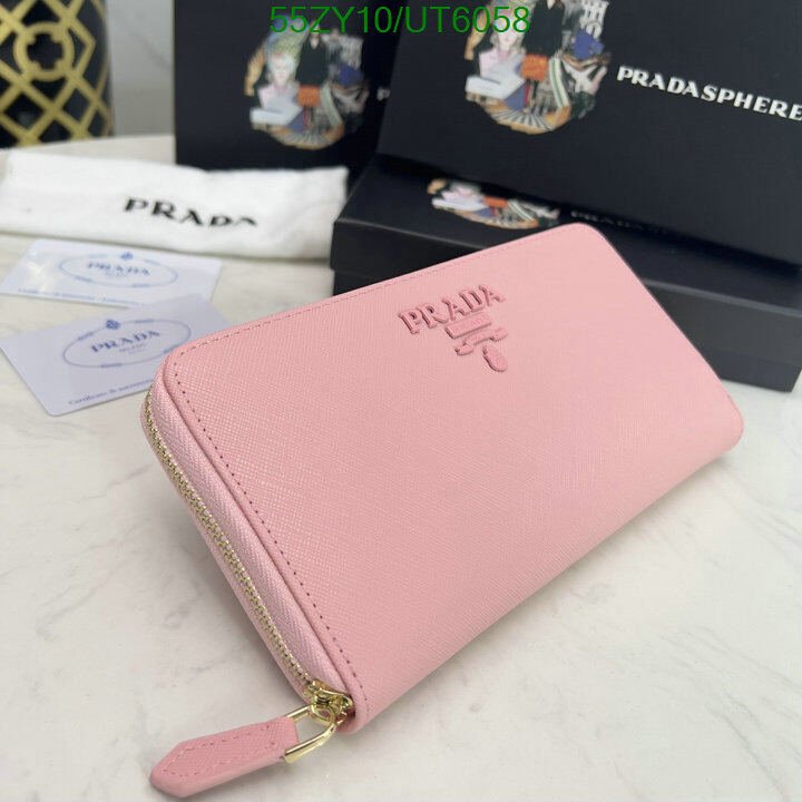 Prada Bag-(4A)-Wallet- Code: UT6058 $ 72USD