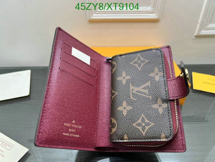LV Bag-(4A)-Wallet- Code: XT9104 $ 59USD
