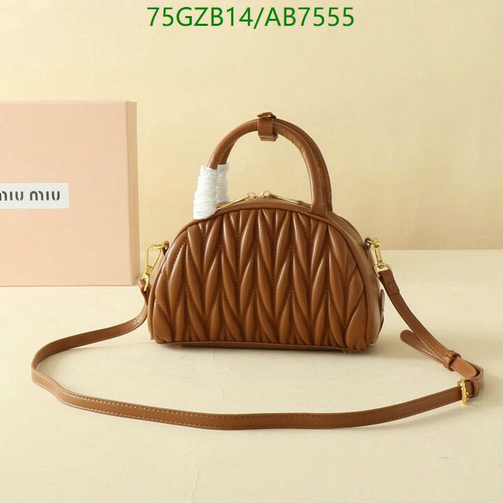 Miu Miu Bag-(4A)-Crossbody- Code: AB7555 $ 98USD