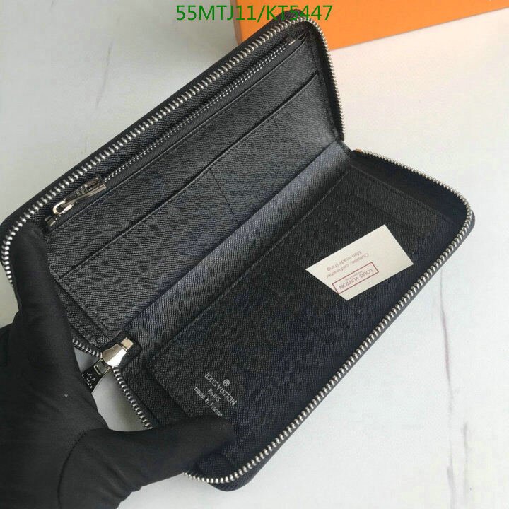 LV Bags-(4A)-Wallet-,Code: KT5447,$ 72USD