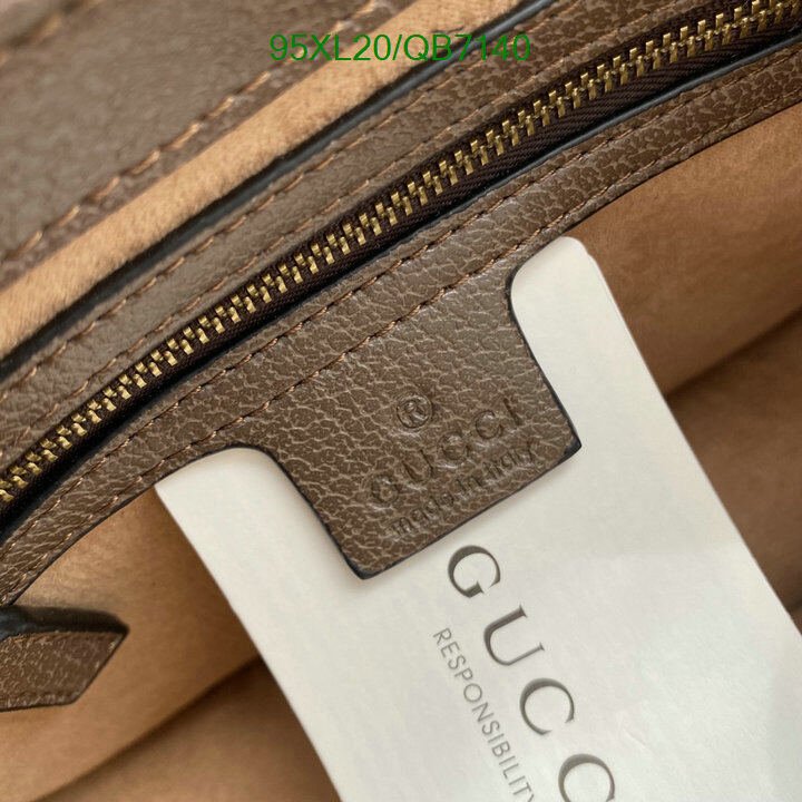 Gucci Bag-(4A)-Diagonal- Code: QB7140 $ 124USD