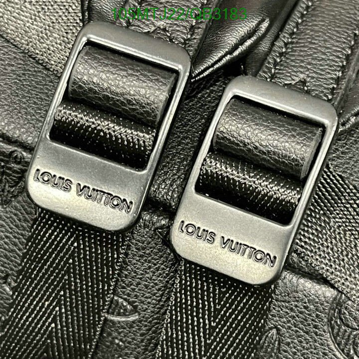 LV Bag-(4A)-Backpack- Code: QB3183 $ 137USD