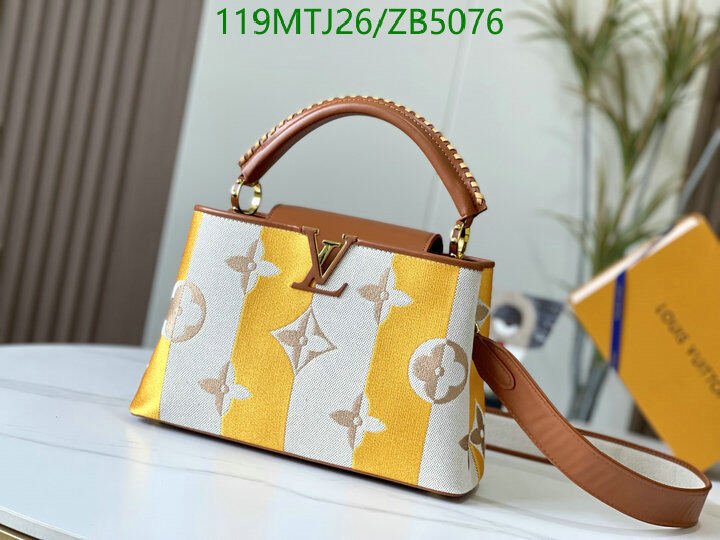 LV Bags-(4A)-Handbag Collection-,Code: ZB5076,$ 155USD