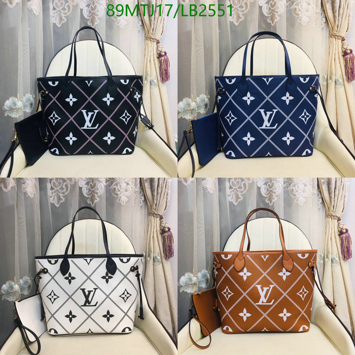 LV Bags-(4A)-Neverfull-,Code: LB2551,$ 116USD