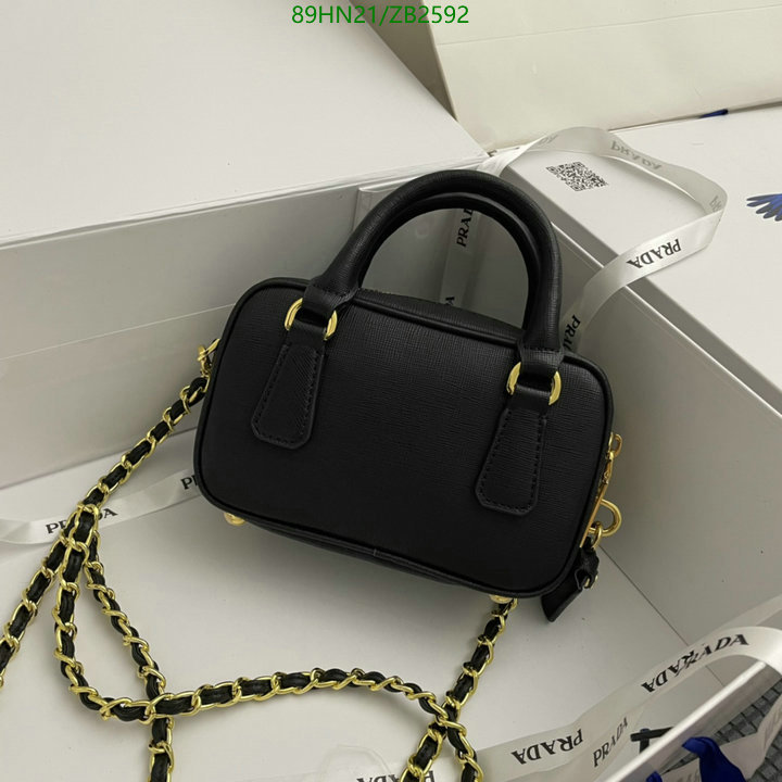 Prada Bag-(4A)-Diagonal-,Code: ZB2592,$ 116USD