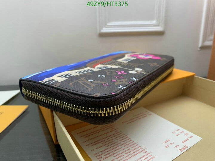 LV Bags-(4A)-Wallet-,Code: HT3375,$ 64USD