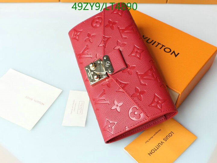 LV Bags-(4A)-Wallet-,Code: LT4890,$ 64USD