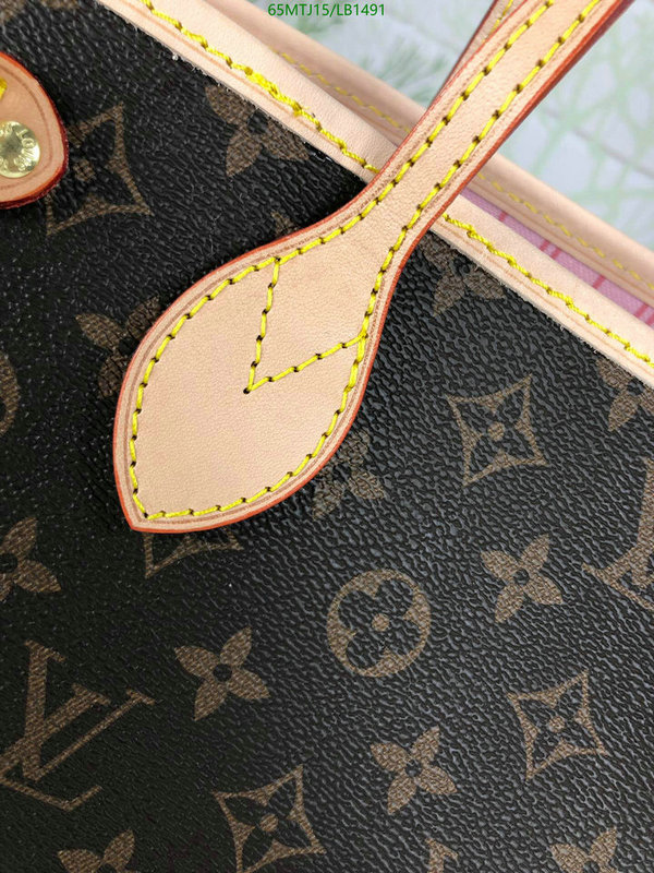 LV Bags-(4A)-Neverfull-,Code: LB1491,$ 85USD