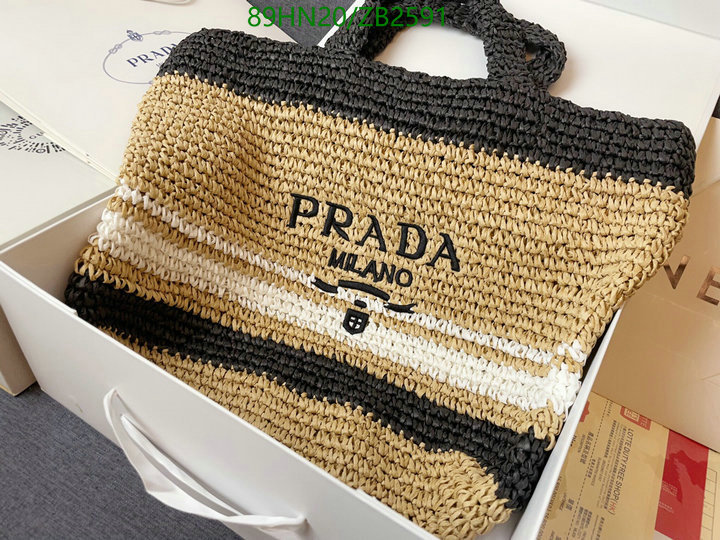 Prada Bag-(4A)-Handbag- Code: ZB2591 $ 116USD