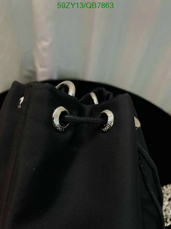 Prada Bag-(4A)-Bucket Bag- Code: QB7863 $ 77USD
