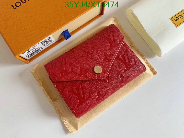 LV Bags-(4A)-Wallet-,Code: XT5474,$ 46USD