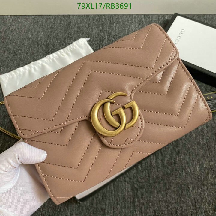 Gucci Bag-(4A)-Diagonal- Code: RB3691 $ 103USD