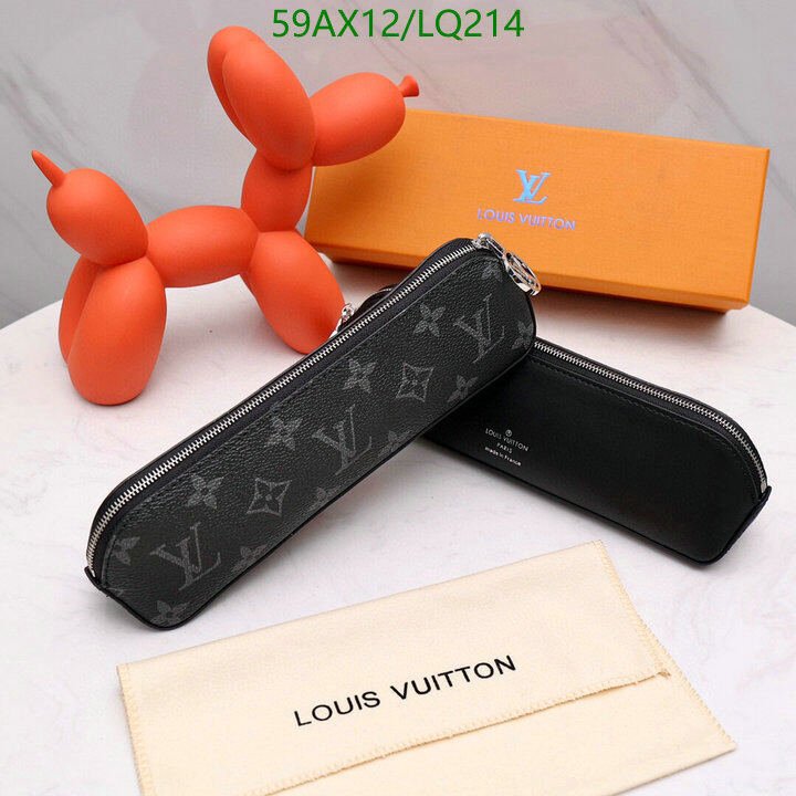 LV Bags-(4A)-Wallet-,Code: LQ214,$ 77USD