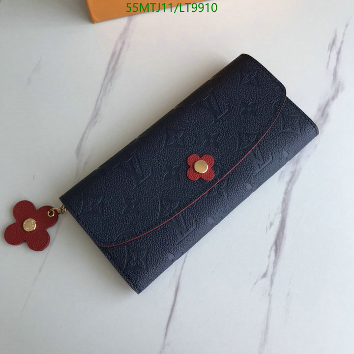 LV Bags-(4A)-Wallet-,Code: LT9910,$ 72USD