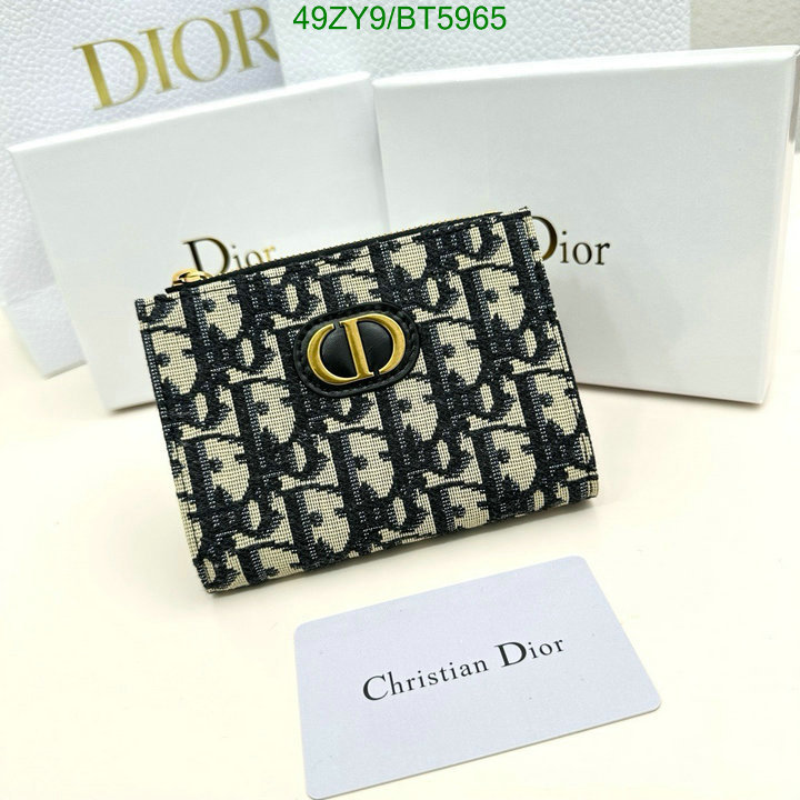 Dior Bag-(4A)-Wallet- Code: BT5965 $ 64USD