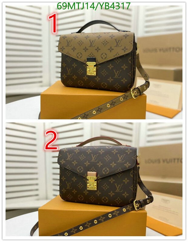 LV Bags-(4A)-Pochette MTis Bag-Twist-,Code: YB4317,$ 90USD
