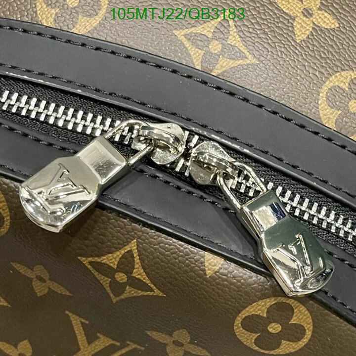 LV Bag-(4A)-Backpack- Code: QB3183 $ 137USD