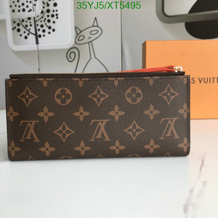 LV Bags-(4A)-Wallet-,Code: XT5495,$ 46USD