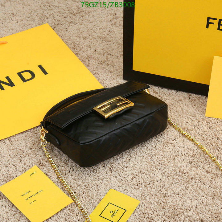 Fendi Bag-(4A)-Baguette-,Code: ZB3008,$ 98USD