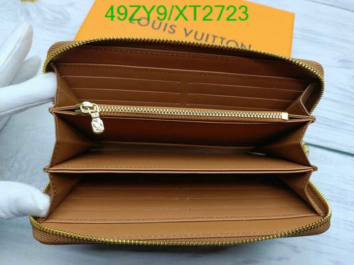 LV Bags-(4A)-Wallet-,Code: XT2723,$ 64USD