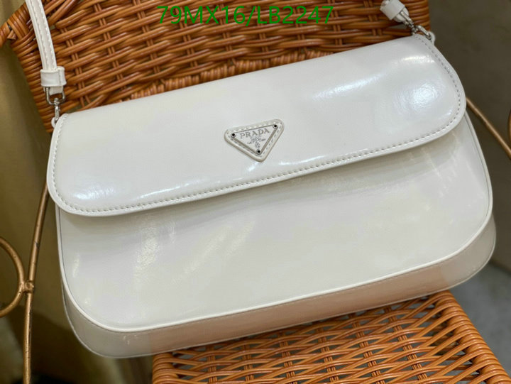 Prada Bag-(4A)-Cleo Code: LB2247 $ 103USD