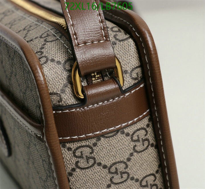 Gucci Bag-(4A)-Diagonal-,Code: LB7605,$ 94USD