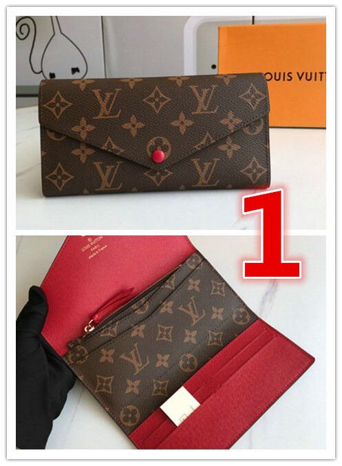 LV Bags-(4A)-Wallet-,Code: T060807,$ 42USD