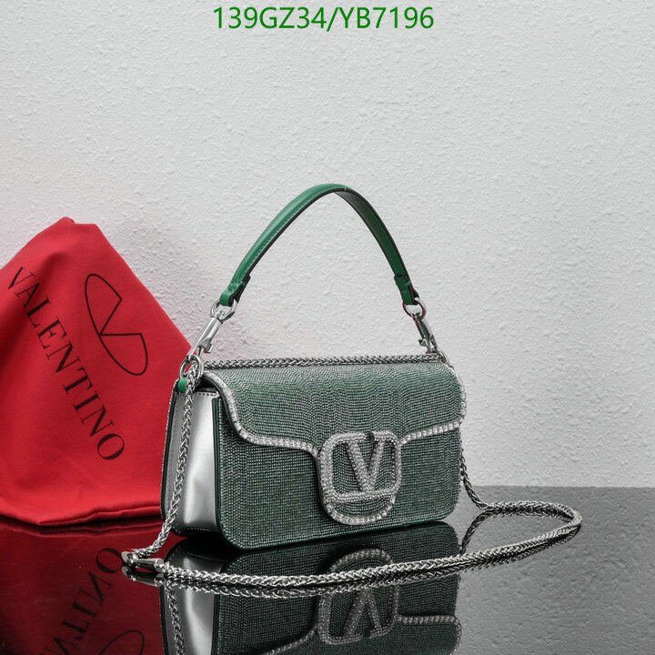 Valentino Bag-(4A)-LOC-V Logo ,Code: YB7196,$ 181USD