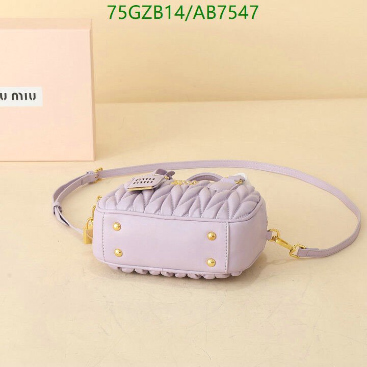 Miu Miu Bag-(4A)-Crossbody- Code: AB7547 $ 98USD