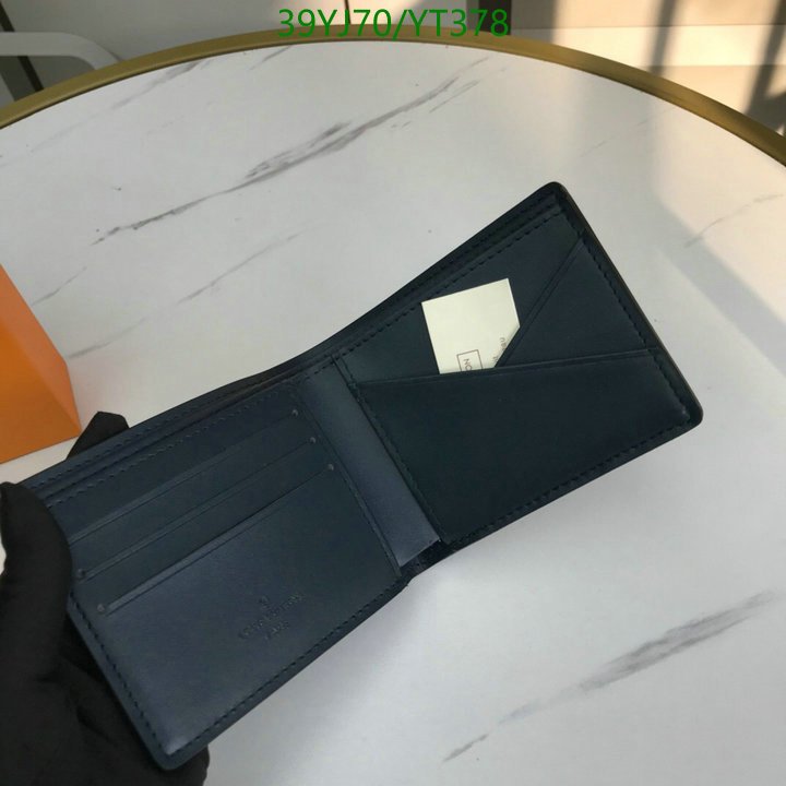 LV Bags-(4A)-Wallet-,Code: YT378,$ 51USD