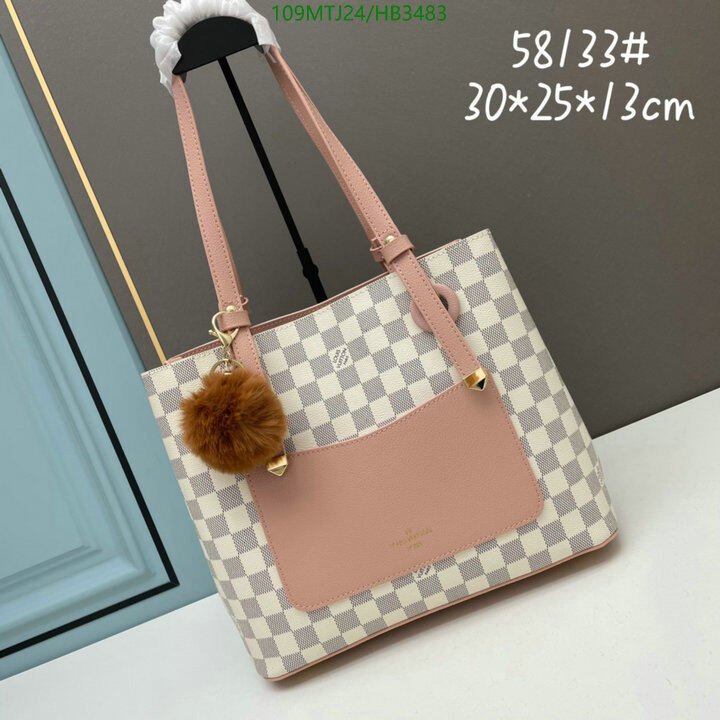 LV Bags-(4A)-Handbag Collection-,Code: HB3483,$ 142USD