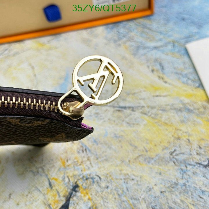 LV Bag-(4A)-Wallet- Code: QT5377 $ 46USD