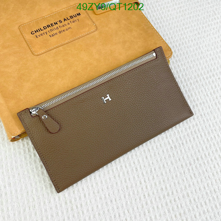 Hermes Bag-(4A)-Wallet- Code: QT1202 $ 64USD