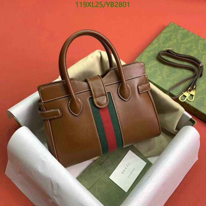 Gucci Bag-(4A)-Diagonal-,Code: YB2801,$ 155USD