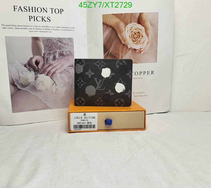 LV Bags-(4A)-Wallet-,Code: XT2729,$ 59USD