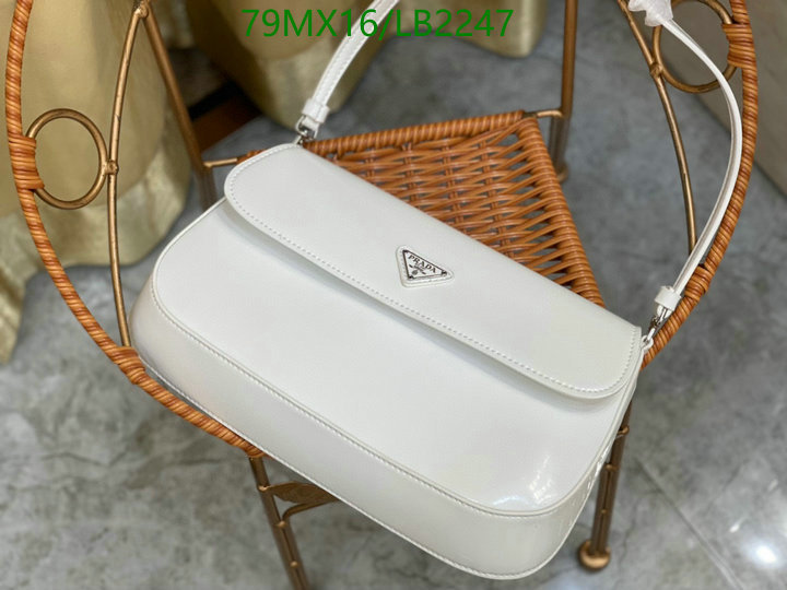 Prada Bag-(4A)-Cleo,Code: LB2247,$ 103USD