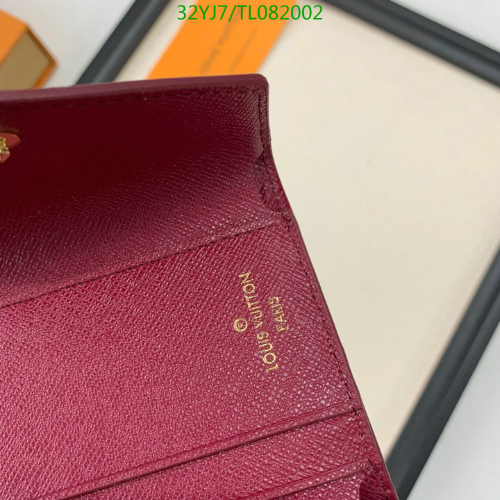 LV Bags-(4A)-Wallet-,Code: TL082002,$ 42USD