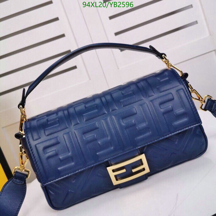 Fendi Bag-(4A)-Baguette-,Code: YB2596,$ 123USD