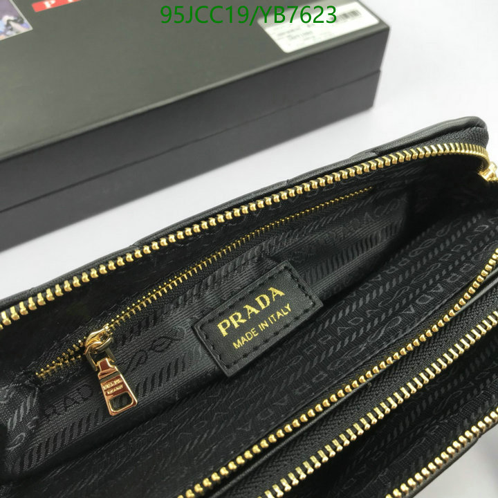 Prada Bag-(4A)-Diagonal-,Code: YB7623,$ 124USD