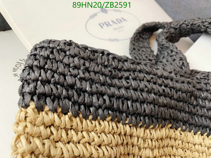 Prada Bag-(4A)-Handbag- Code: ZB2591 $ 116USD