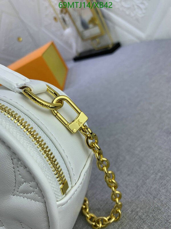 LV Bags-(4A)-Pochette MTis Bag-Twist-,Code: XB42,$ 90USD