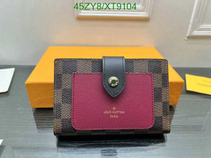 LV Bag-(4A)-Wallet- Code: XT9104 $ 59USD