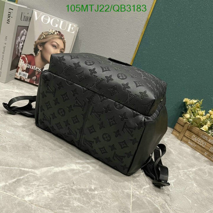 LV Bag-(4A)-Backpack- Code: QB3183 $ 137USD